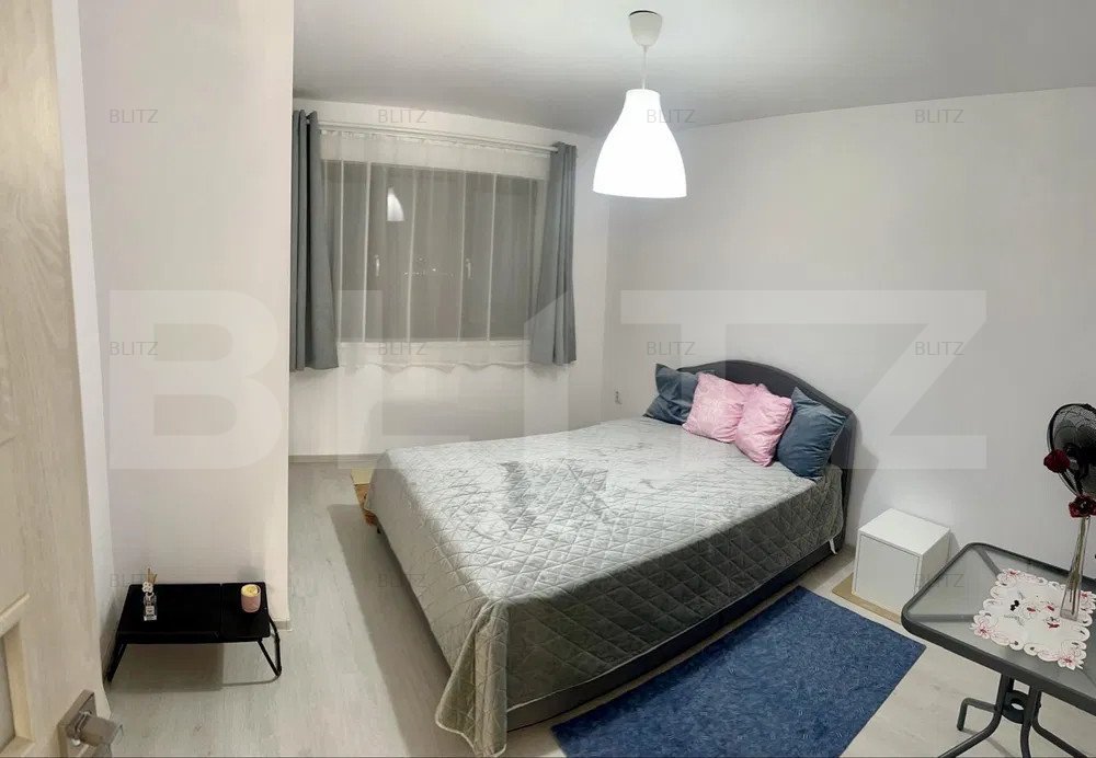 Casa mobilat modern, 3 camere, dressing, parcare, curte 450mp, zoma Dezmir