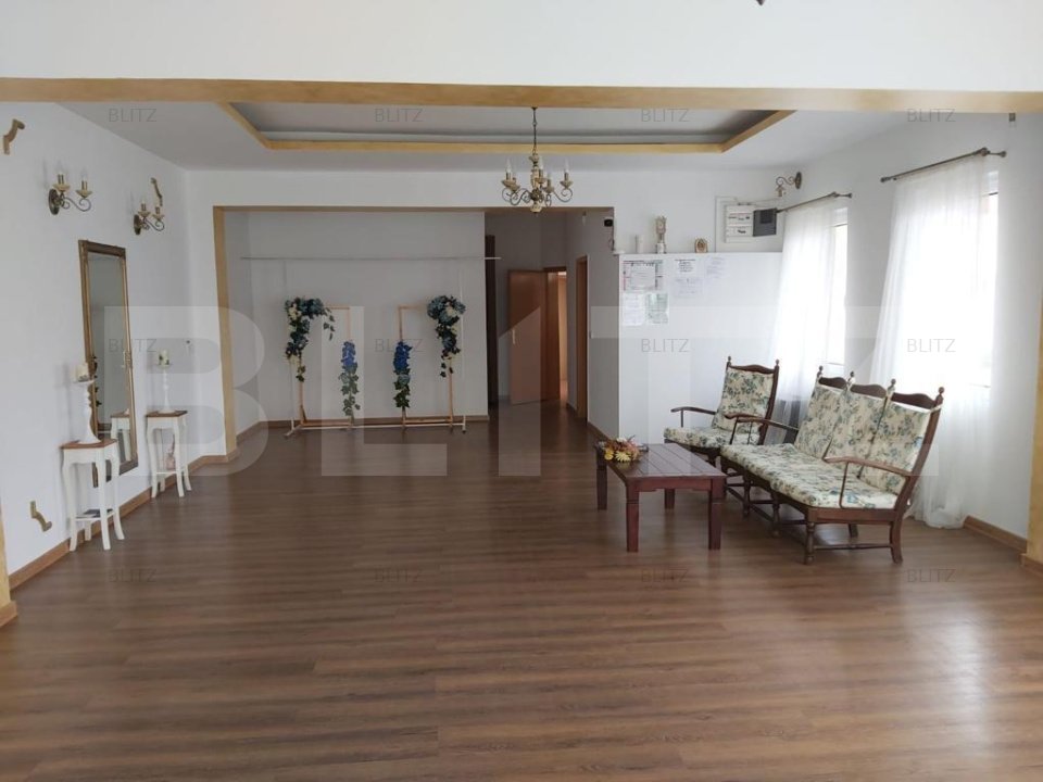 Casa D+P+E, spatiu comercial, 527 mp teren, Str Paltinis, 0% comision