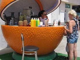Vânzare kiosk portocala pentru evenimente în Bucuresti, Vitan Mall