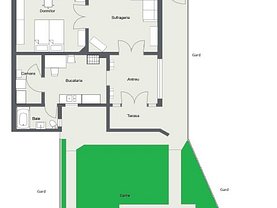 Casa 2 camere în Satu Mare, Central