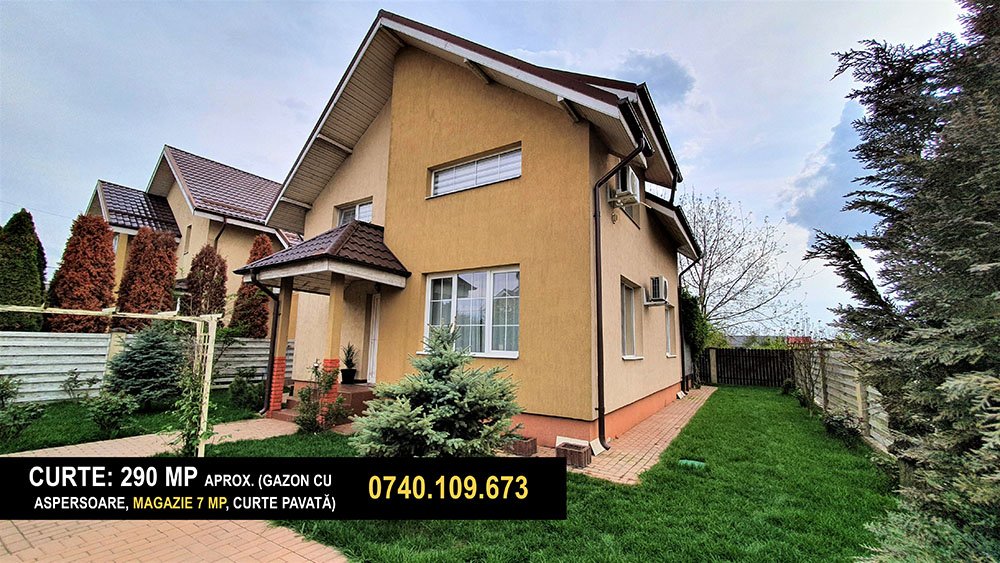 Ofer spre vanzare CASA P+1E in Com. Domnesti Jud Ilfov