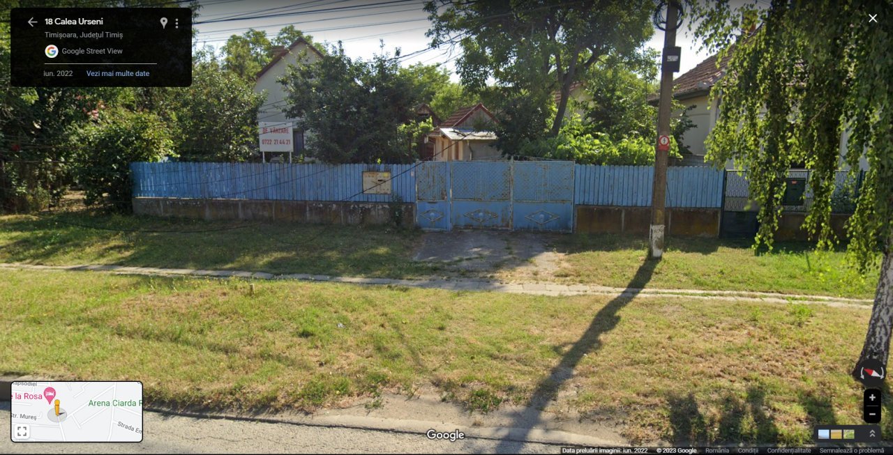 Casa cu teren intravilan - 2.919 mp, Timisoara, Cl. Urseni, 2 fronturi stradale