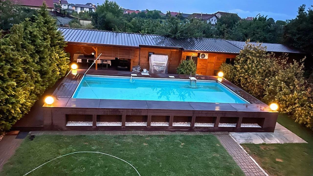 Casa Individuala Str Principala cu Finisaje Lux Piscina Proprietar