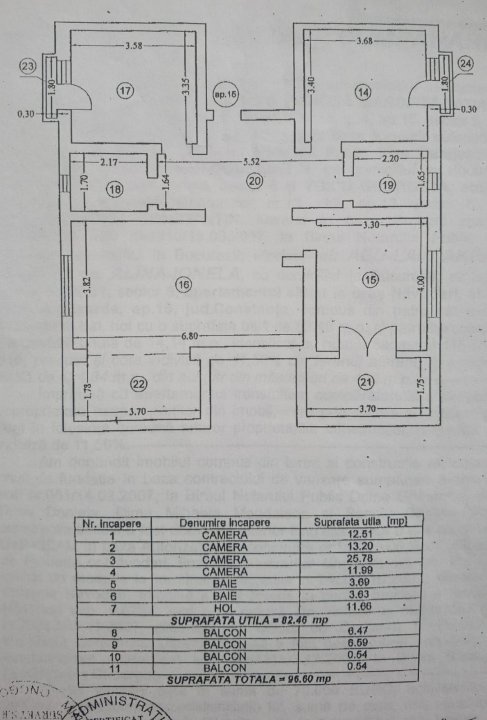 Vand apartament la mare.Zona turistica, Statiunea Mamaia-Nord