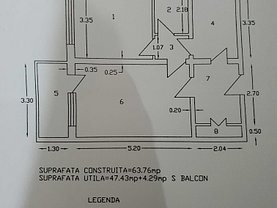 Apartament de vânzare 2 camere în Vaslui