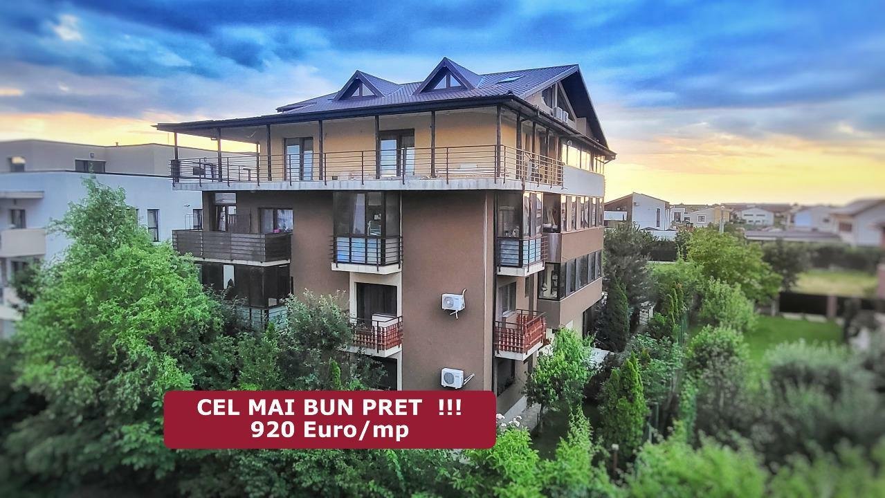 Apartament tip Penthouse 179mp cu scara interioara in Otopeni