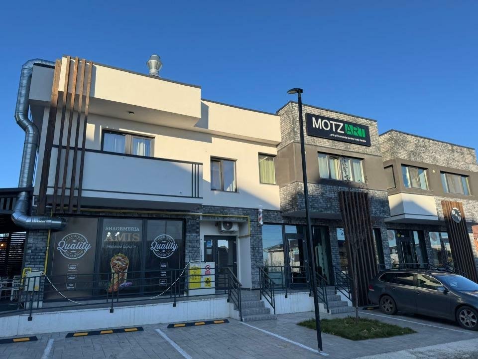 Spaţiu comercial de 80 m² de închiriat în centrul localităţii Valea Lupului