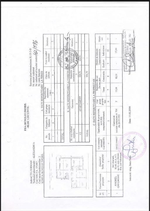 Vand apartament 4 camere in Alexandria, ultracentral