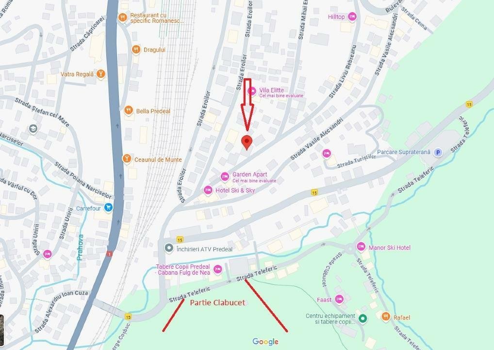 Apartament 2 camere, 68 mp construiti, Predeal â 5 min de pârtia Clăbucet!