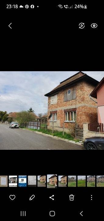 Vand casa cu etaj de vanzare in com.Mihai Viteazu langa Turda