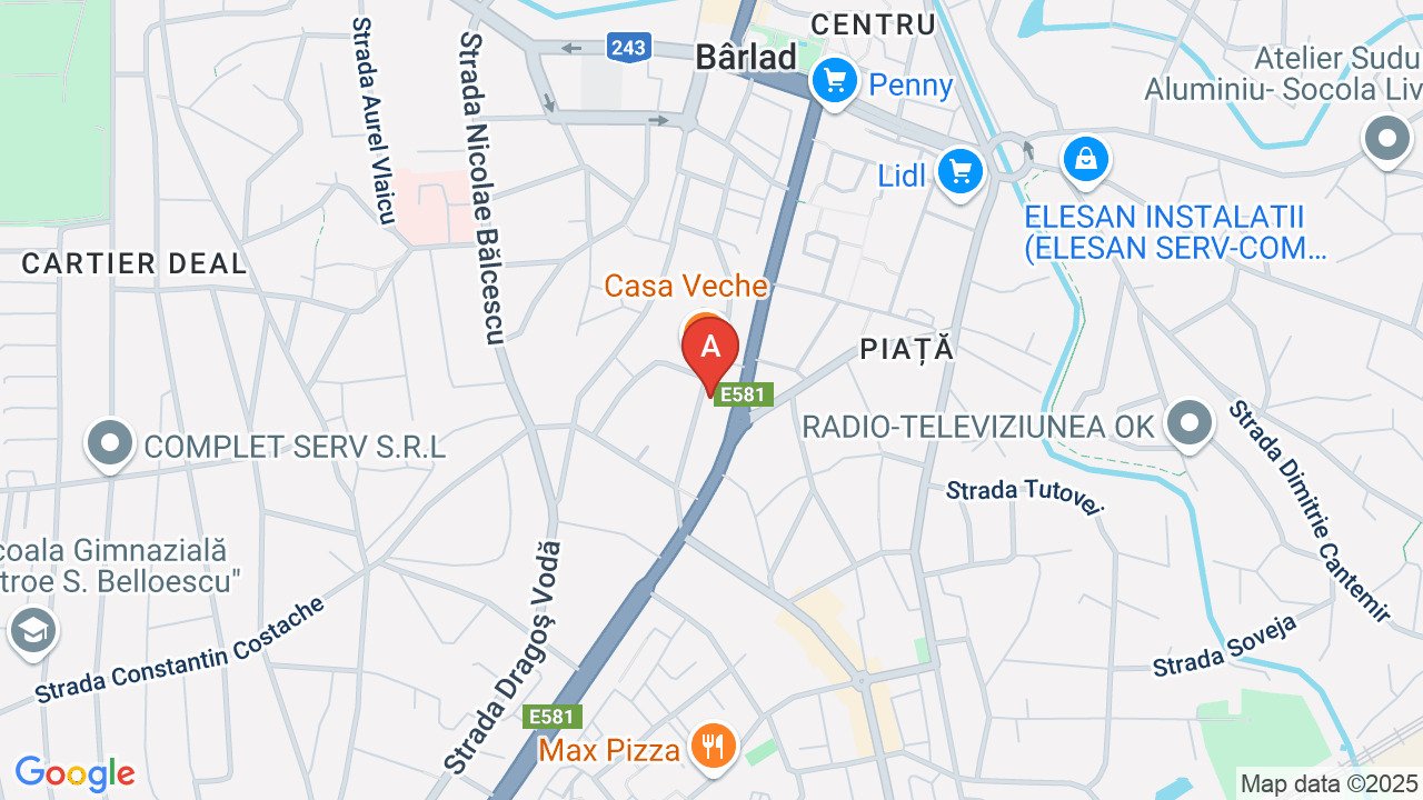 Casa cu teren centru Barlad