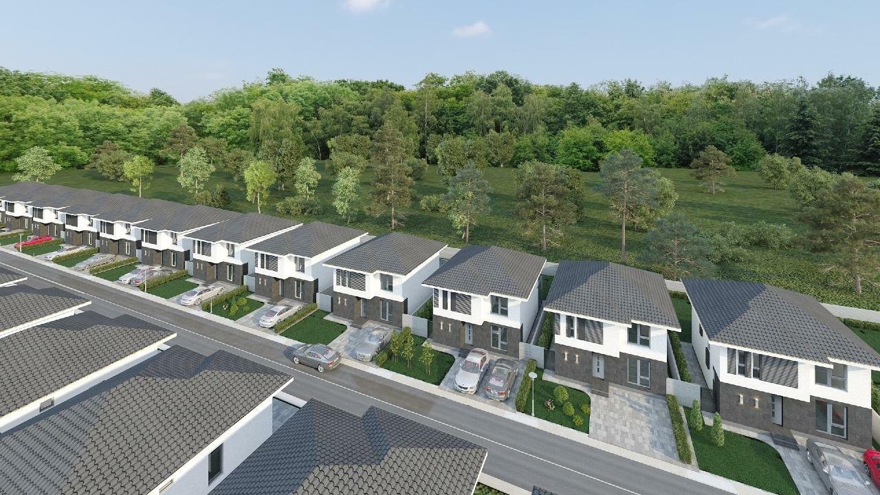 Cel mai vandut proiect  Bragadiru. Casa Individuala, Ansamblu Privat Imprejmuit