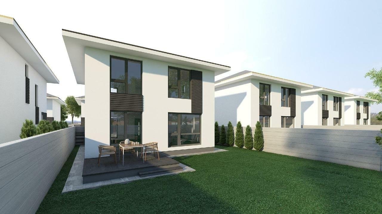 Casa in Ansamblu nou de 46 Vile Individuale cu incalzire in pardosela