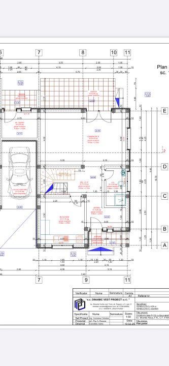 Duplex despartit prin garaj, Mosnita Noua